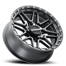 18x7 Raceline A11B Krank XL Satin Black 4x156 ET0 CB132.5 Wheel