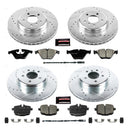 PowerStop Z23 Daily Driver Carbon-Fiber Ceramic Brake Pad and Drilled & Slotted