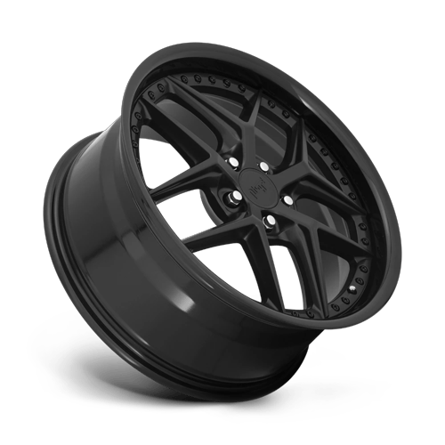 19X9.5 Niche M226 VICE Gloss Black Matte Black 5X112 ET48 wheel/rim