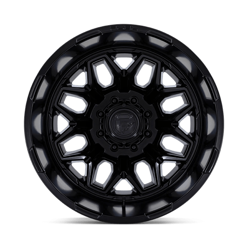 22x8.25 Fuel Off-Road D871 Flux Dually Blackout 8x170 ET-227 CB125.1 Wheel Rim