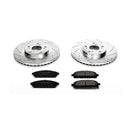 PowerStop Z23 Daily Driver Carbon-Fiber Ceramic Brake Pad and Drilled & Slotted