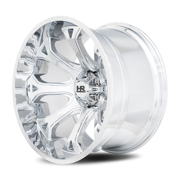 24x14 Hardrock BloodShot Xposed Chrome 8x180 ET-76 wheel/rim