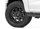 20x10 Rough Country 80 Series Semi Gloss Black Wheel 5x5 ET-25 CB
