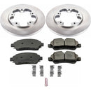 PowerStop OE Stock Replacement Low-Dust Ceramic Brake Pad and Rotor Kit