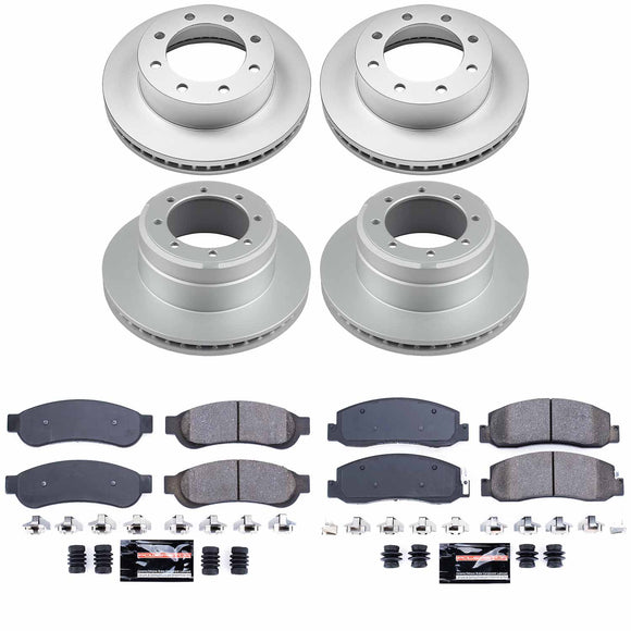 Z23 Daily Driver Premium Carbon-Fiber Ceramic Brake Pad and Fully Coated Rotor K