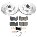 PowerStop Z23 Daily Driver Carbon-Fiber Ceramic Brake Pad and Drilled & Slotted