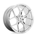20X9 Asanti Black ABL-37 MONARCH Chrome 5X112 ET38 wheel/rim