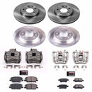 PowerStop OE Stock Replacement Low-Dust Ceramic Brake Pad, Rotor and Caliper Kit