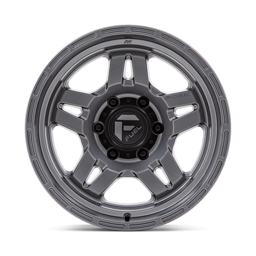 17X8.5 Fuel D801 OXIDE Matte Gunmetal 6X139.7 ET1 wheel/rim