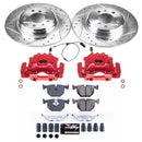 PowerStop Z23 Daily Driver Carbon-Fiber Ceramic Pads Drilled & Slotted Rotor & C
