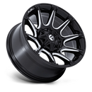 22x10 Fuel Off-Road FC880 Super C Gloss Black Milled BLANK ET-18 CB78.1 Wheel