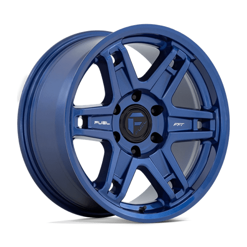 18X8.5 Fuel 1PC D839 Slayer Dark Blue 6X139.7 6X5.5 ET1 Wheel Rim