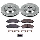 PowerStop OE Stock Replacement Low-Dust Ceramic Brake Pad and Rotor Kit