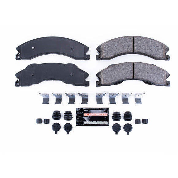 PowerStop Z23 Evolution Sport Carbon-Fiber Brake Pads With Hardware