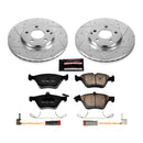 PowerStop Z23 Daily Driver Carbon-Fiber Ceramic Brake Pad and Drilled & Slotted