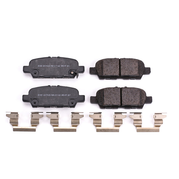 PowerStop Z17 Evolution Ceramic Brake Pads With Hardware