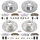 PowerStop Z26 Street Performance Ceramic Brake Pad and Drilled & Slotted Rotor K