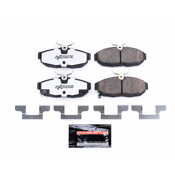 PowerStop Z26 Street Performance Carbon-Fiber Ceramic Brake Pads With Hardware