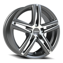 15x6.5 Vision Nitrous Gunmetal Machined Face 4x100 ET38 CB73.1 Wheel Rim