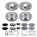 PowerStop OE Stock Replacement Low-Dust Ceramic Brake Pad and Rotor Kit