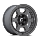 17x8.5 Fuel Off-Road FC860 Hype Battleship Gray 5x127 ET-10 CB71.5 Wheel Rim