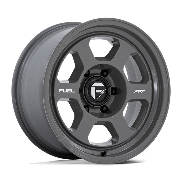 17x8.5 Fuel Off-Road FC860 Hype Battleship Gray 5x127 ET-10 CB71.5 Wheel Rim