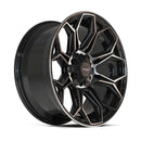 4Play Gen3 4P83 20x9 Black Brushed Face Tinted Wheel 6x139.7 ET0 CB106.1