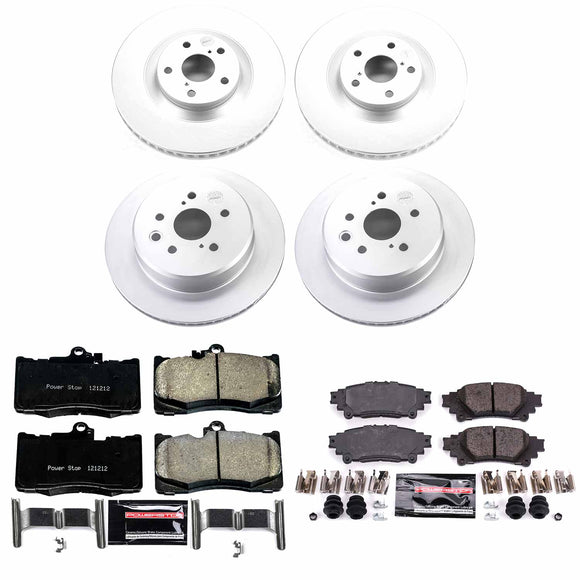 Z23 Daily Driver Premium Carbon-Fiber Ceramic Brake Pad and Fully Coated Rotor K