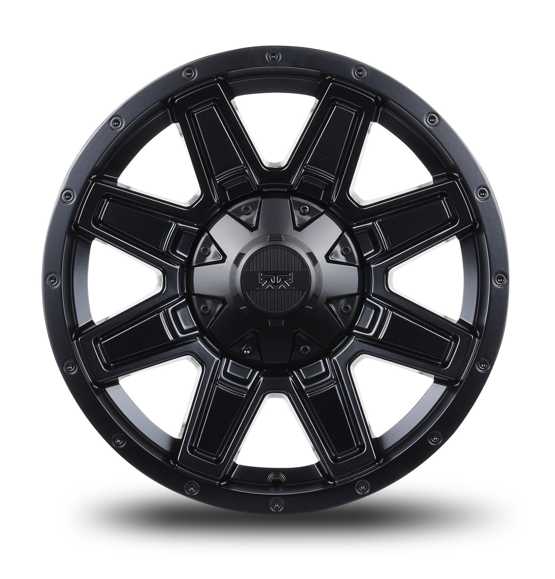 17x8.5 Mudder Trucker MT404 Deviant Black 6x135 6x139.7 6x5.5 ET18 Wheel