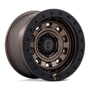 17x9 Black Rhino BR023 Xplorer Burnt Bronze W/ Matte Black Lip 5x127 ET-12 Wheel