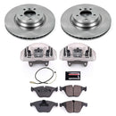 PowerStop OE Stock Replacement Low-Dust Ceramic Brake Pad, Rotor and Caliper Kit