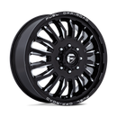 20x8.25 Fuel Off-Road D868 Arc Dually Gloss Black Milled 8x210 ET-227 Wheel