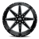 26x14 Hardrock Painkiller XPosed Gloss Black Milled 8x170 ET-76 wheel/rim-1