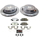 PowerStop Z36 Carbon-Fiber Ceramic Brake Pad with Drilled and Slotted Rotor Kit
