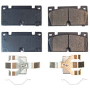 PowerStop Z17 Evolution Ceramic Brake Pads With Hardware