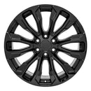 22" Replica CV30 fits GMC Yukon 1500 22x9 Gloss Black