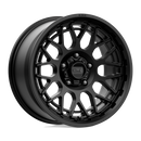 17X8.5 KMC KM722 TECHNIC Satin Black 5X127 ET18 wheel/rim-1