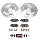 PowerStop Z23 Daily Driver Carbon-Fiber Ceramic Brake Pad and Drilled & Slotted