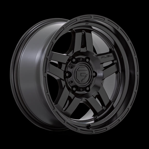 18X9 Fuel D799 OXIDE Blackout 6X135 ET1 wheel/rim