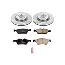 PowerStop OE Stock Replacement Low-Dust Ceramic Brake Pad and Rotor Kit