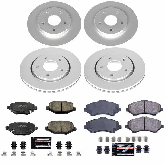 Z23 Daily Driver Premium Carbon-Fiber Ceramic Brake Pad and Fully Coated Rotor K