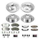 PowerStop Z26 Street Performance Ceramic Brake Pad and Drilled & Slotted Rotor K