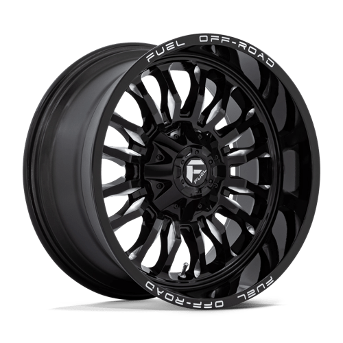20x10 Fuel Off-Road D795 Arc Gloss Black Milled 6x135 ET-18 CB106.1 Wheel Rim