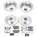 PowerStop Z26 Street Performance Ceramic Brake Pad and Drilled & Slotted Rotor K
