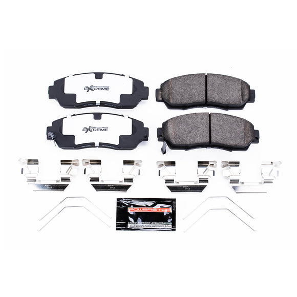 PowerStop Z26 Street Performance Carbon-Fiber Ceramic Brake Pads With Hardware