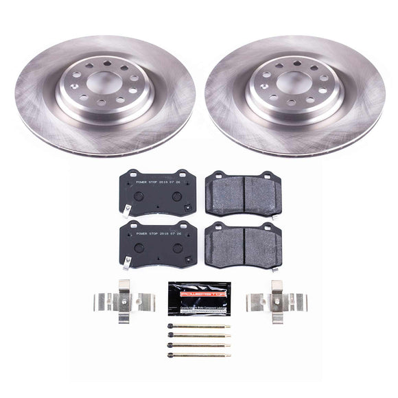PowerStop Track Day High-Performance Brake Pad and Rotor Kit