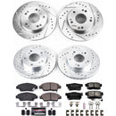 PowerStop Z23 Daily Driver Carbon-Fiber Ceramic Brake Pad and Drilled & Slotted
