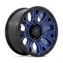 20x9 Fuel Off-Road D827 Traction Dark Blue with Black Ring 6x135 ET1 Wheel