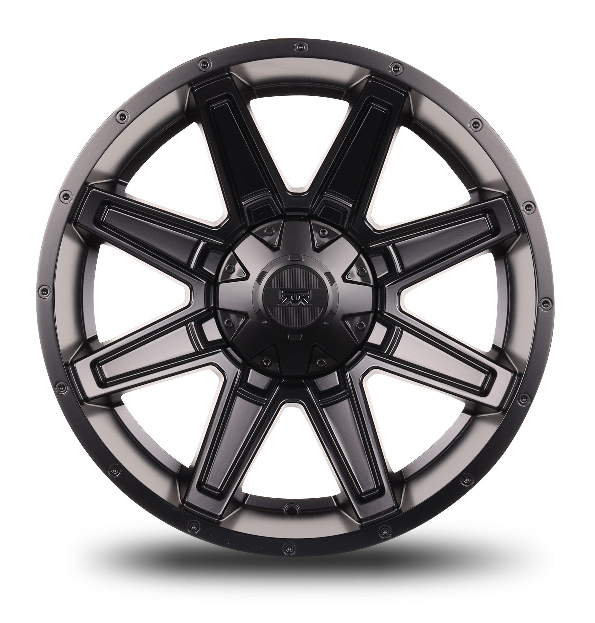 17x8.5 Mudder Trucker MT404 Deviant Black 5x114.3 5x4.5 5x127 5x5 18 Wheel