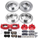 PowerStop Z23 Daily Driver Carbon-Fiber Ceramic Pads Drilled & Slotted Rotor & C